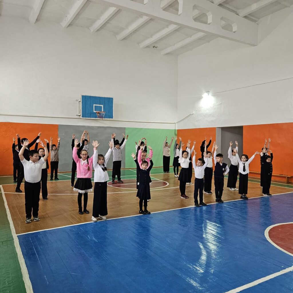 Мектеп оқушыларының қатысуымен «Сергіту сәті» дене жаттығулары өтті. Дене жаттығуы-бұл&hellip;